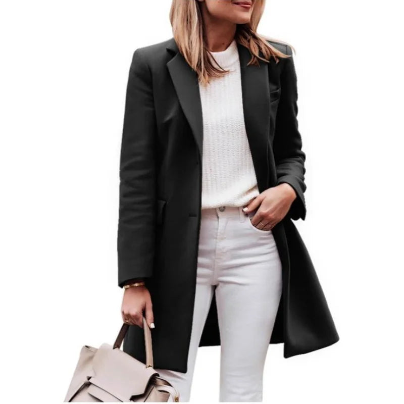 Cataleya - Timeless elegant versatile blazer coat