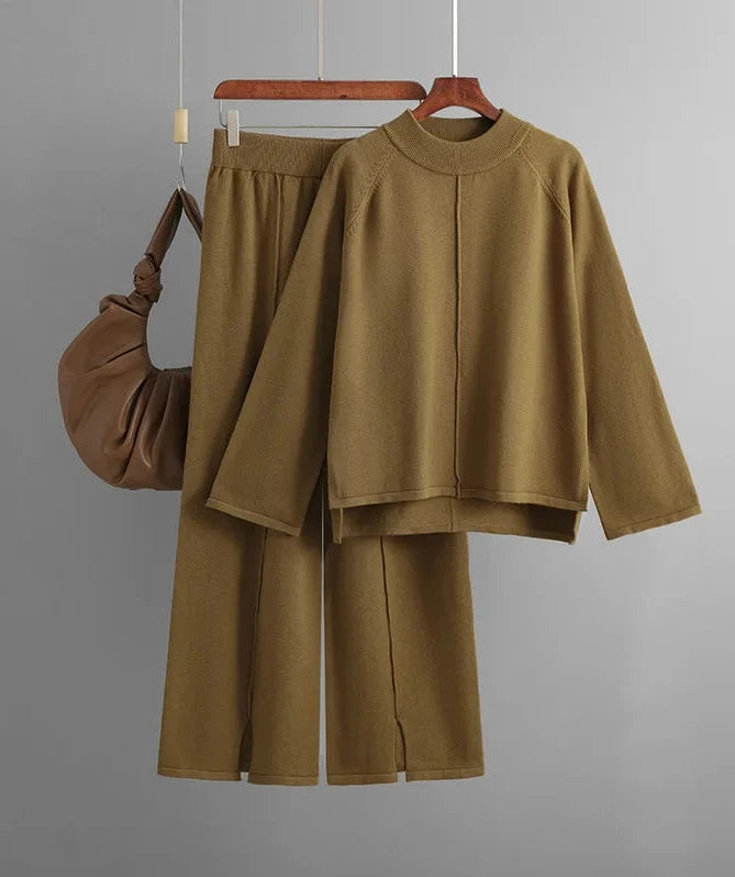 Jaelyn - Stylish loose warm sweater and pants set