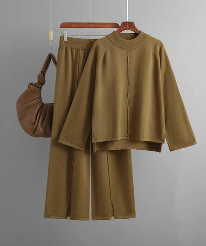 Jaelyn - Stylish loose warm sweater and pants set