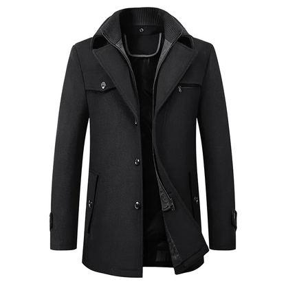 Finnian | Men's Timeless Overcoat | Elegant, Durable, Classic Design