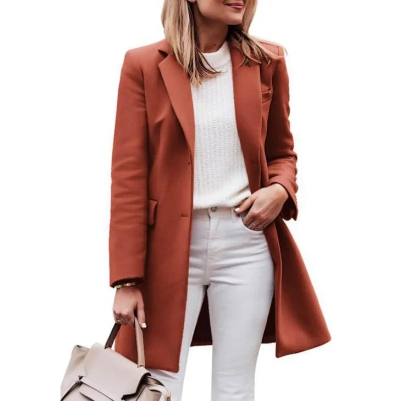 Cataleya - Timeless elegant versatile blazer coat