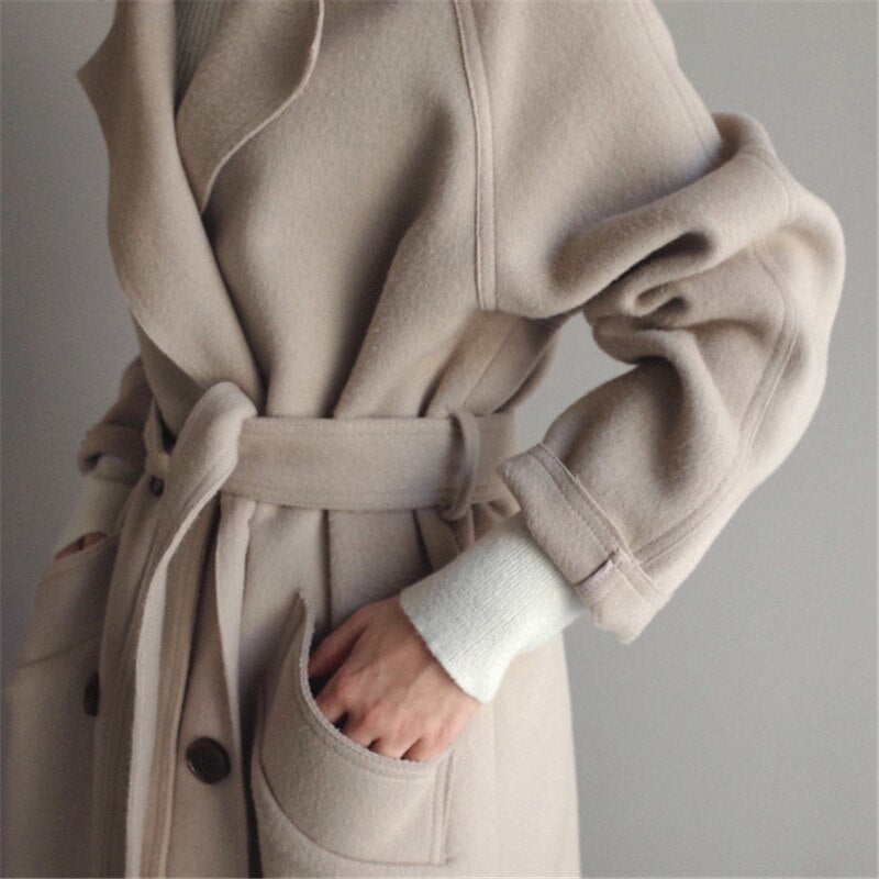 Claremore | Chic Women's Long Coat for Ultimate Warmth and Style | Sophisticated, Versatile, Luxurious