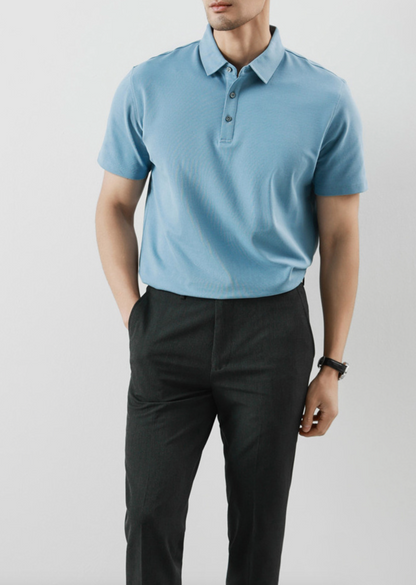 Cormac | Men's Summer Polo Shirt | Breathable, Stylish, Versatile Comfort