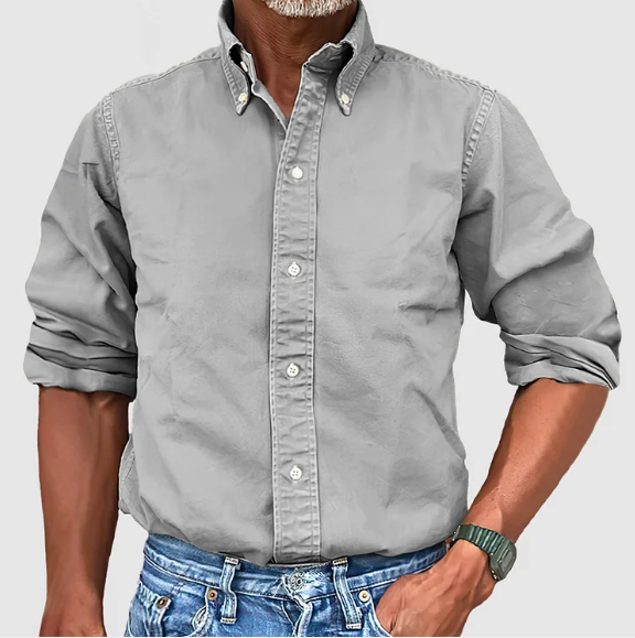 Liam | Elegant Long Sleeve Shirt for Effortless Style | Comfort, Quality, Versatility