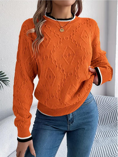 Aubree - Chic crew neck sweater