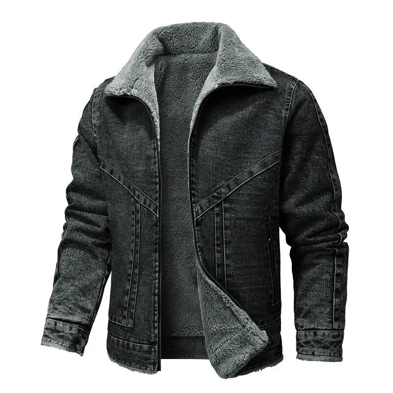 Cormac | Premium Men's Leather Biker Jacket | Stylish, Warm, Versatile Fit