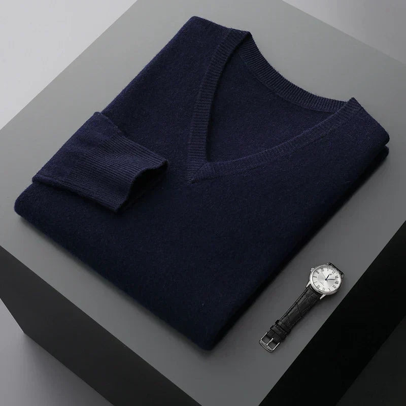 Owen | Men's Elegant Knit Sweater | Luxuriously Soft, Timelessly Versatile