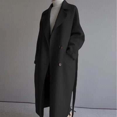 Claremore | Chic Women's Long Coat for Ultimate Warmth and Style | Sophisticated, Versatile, Luxurious