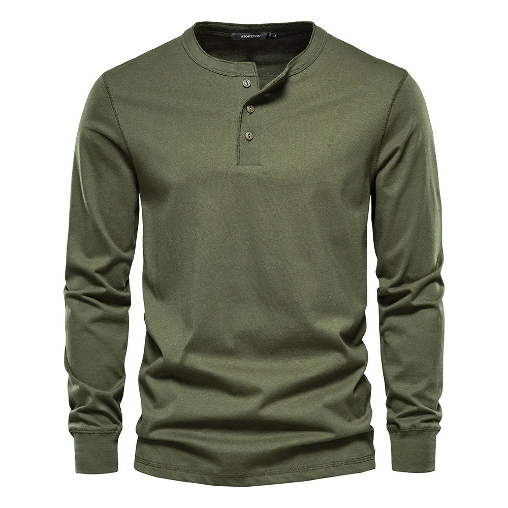 Finnian | Men's Chic Casual Shirt | Long Sleeve, Elegant Fit, Versatile Style