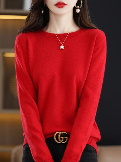 Collins - Casual Round Neck Warm Sweater