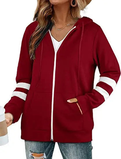 Maxie - Cozy zipper hoodie jacket