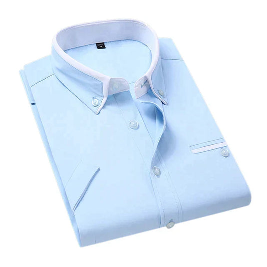 Ciaran | Short Sleeve Men’s Shirt | Elegant, Comfortable, Versatile Style