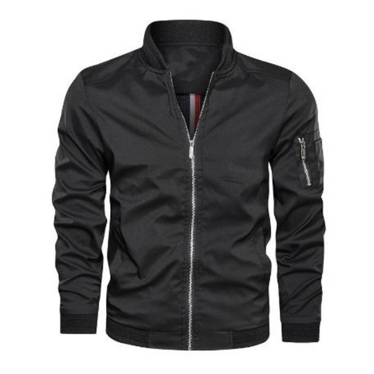 Kieran | Chic Zip-Up Jacket for Gents | Warm, Fashion-Forward, Essential Comfort