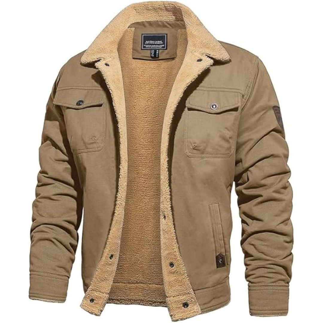 Braxon | Premium Men's Heavyweight Bomber Jacket | Warmth, Durability, Style