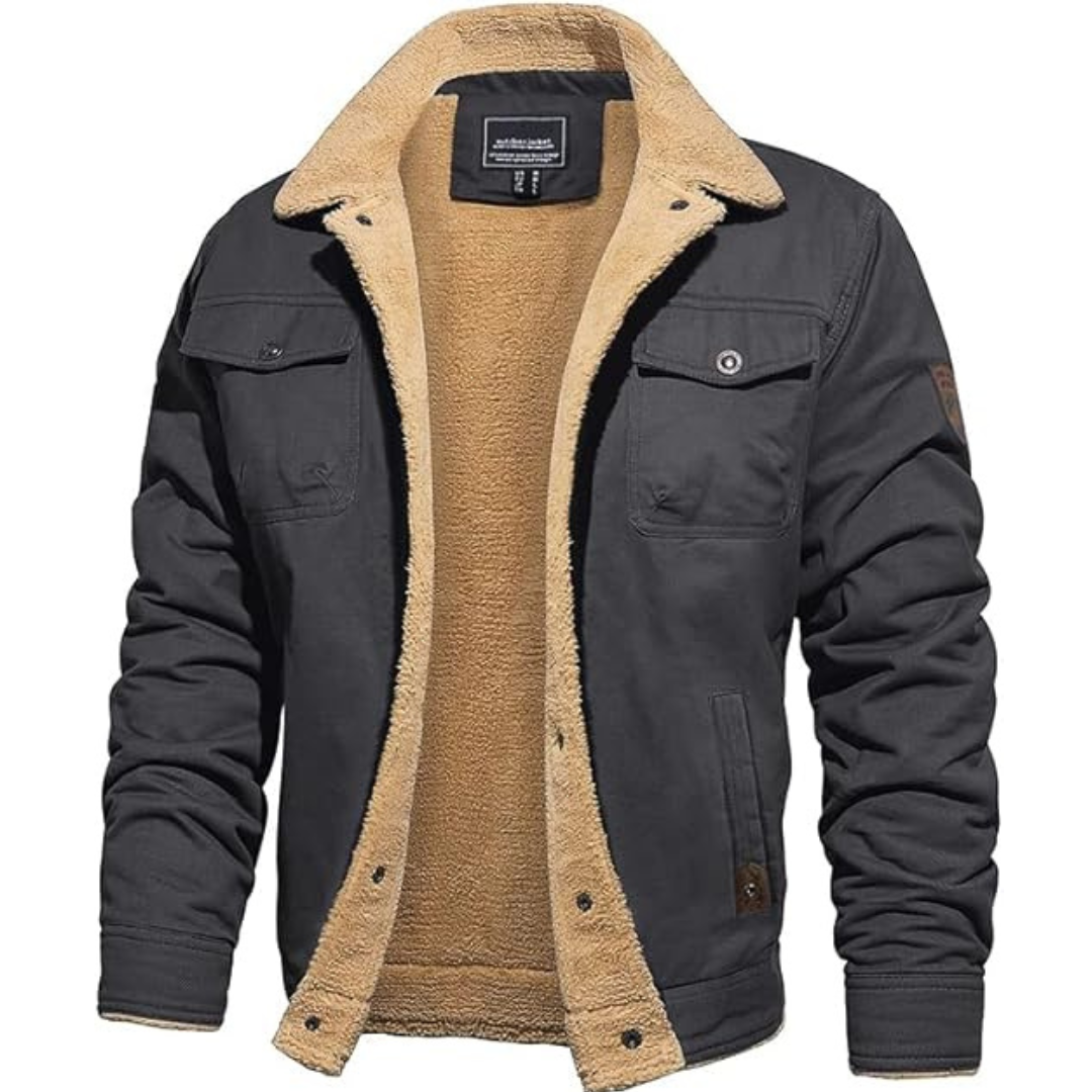 Braxon | Premium Men's Heavyweight Bomber Jacket | Warmth, Durability, Style