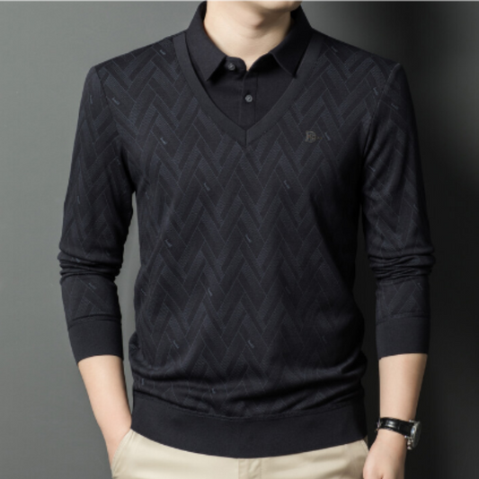 Finnigan | Men's Elegant Knit Sweater | Warm, Stylish, Versatile Comfort