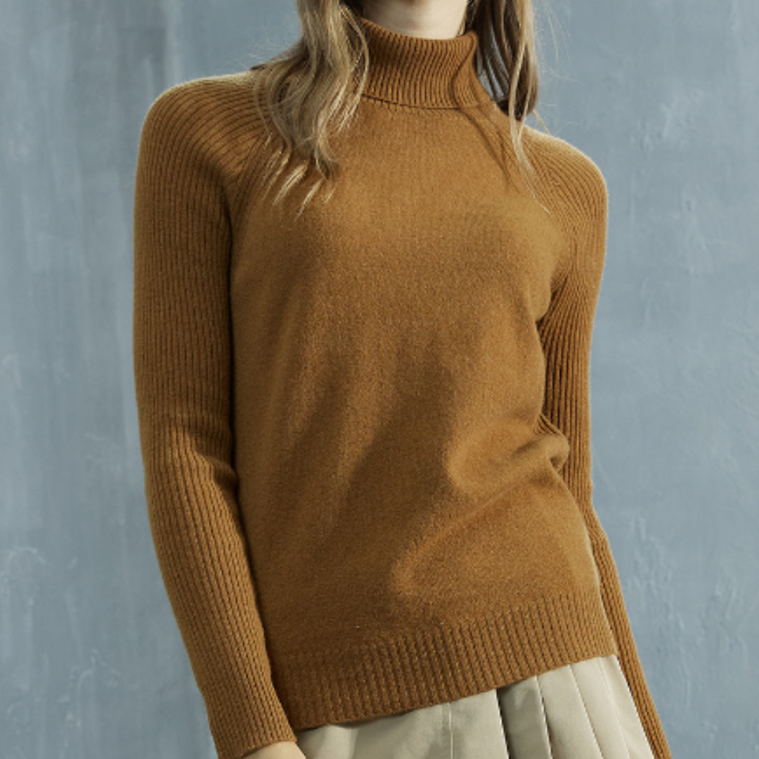 Niamh | Luxurious Women's Turtleneck Jumper | Sumptuous, Stylish, Essential Knitwear