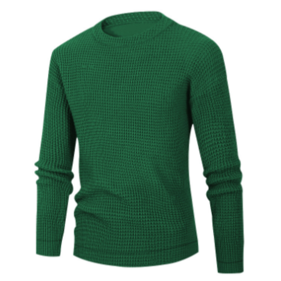 Cian | Elegant Long Sleeve Knit Top for Men | Comfortable, Versatile Design