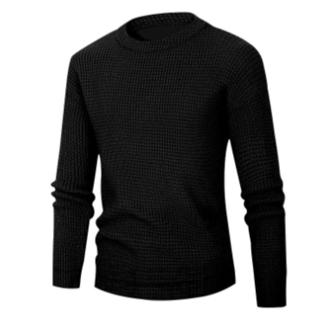 Cian | Elegant Long Sleeve Knit Top for Men | Comfortable, Versatile Design