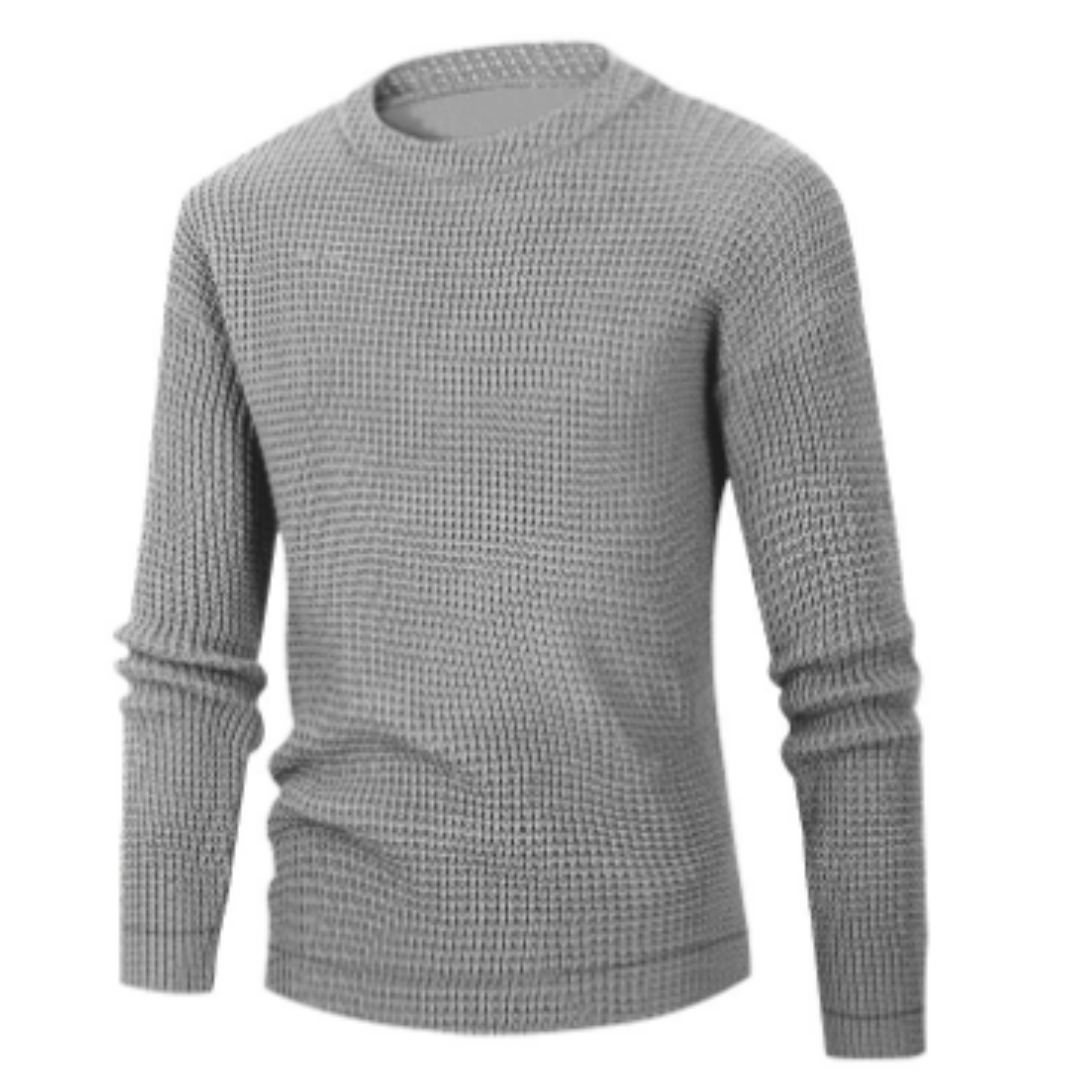 Cian | Elegant Long Sleeve Knit Top for Men | Comfortable, Versatile Design