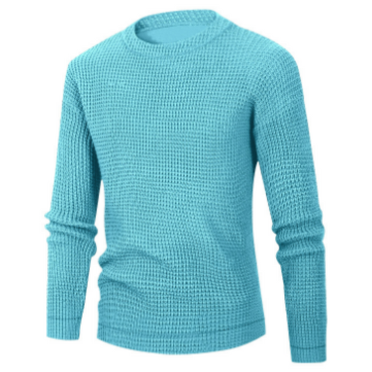 Cian | Elegant Long Sleeve Knit Top for Men | Comfortable, Versatile Design