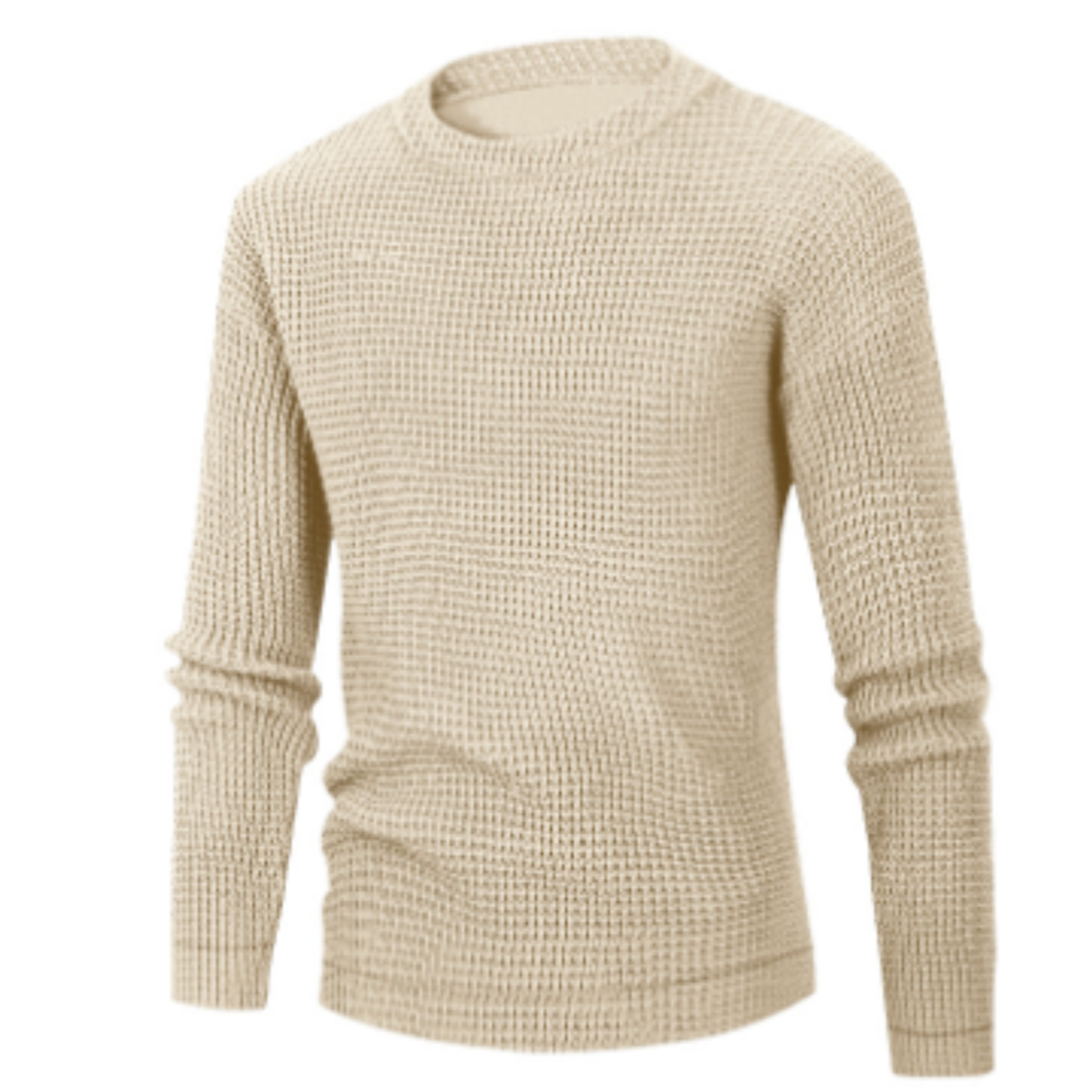 Cian | Elegant Long Sleeve Knit Top for Men | Comfortable, Versatile Design