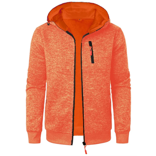 O'Sullivan | Men's Cosy Hooded Zip Jacket | Warm, Stylish, Everyday Essential