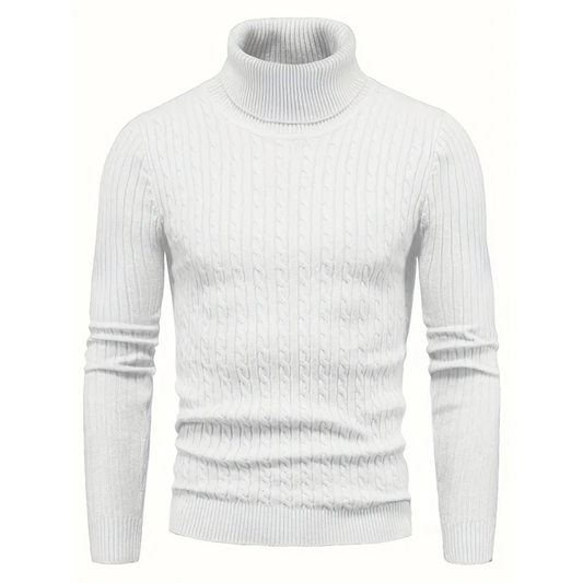 O'Sullivan | Elegant Men's Warm Knitted Roll Neck Jumper | Stylish, Versatile, Comfortable