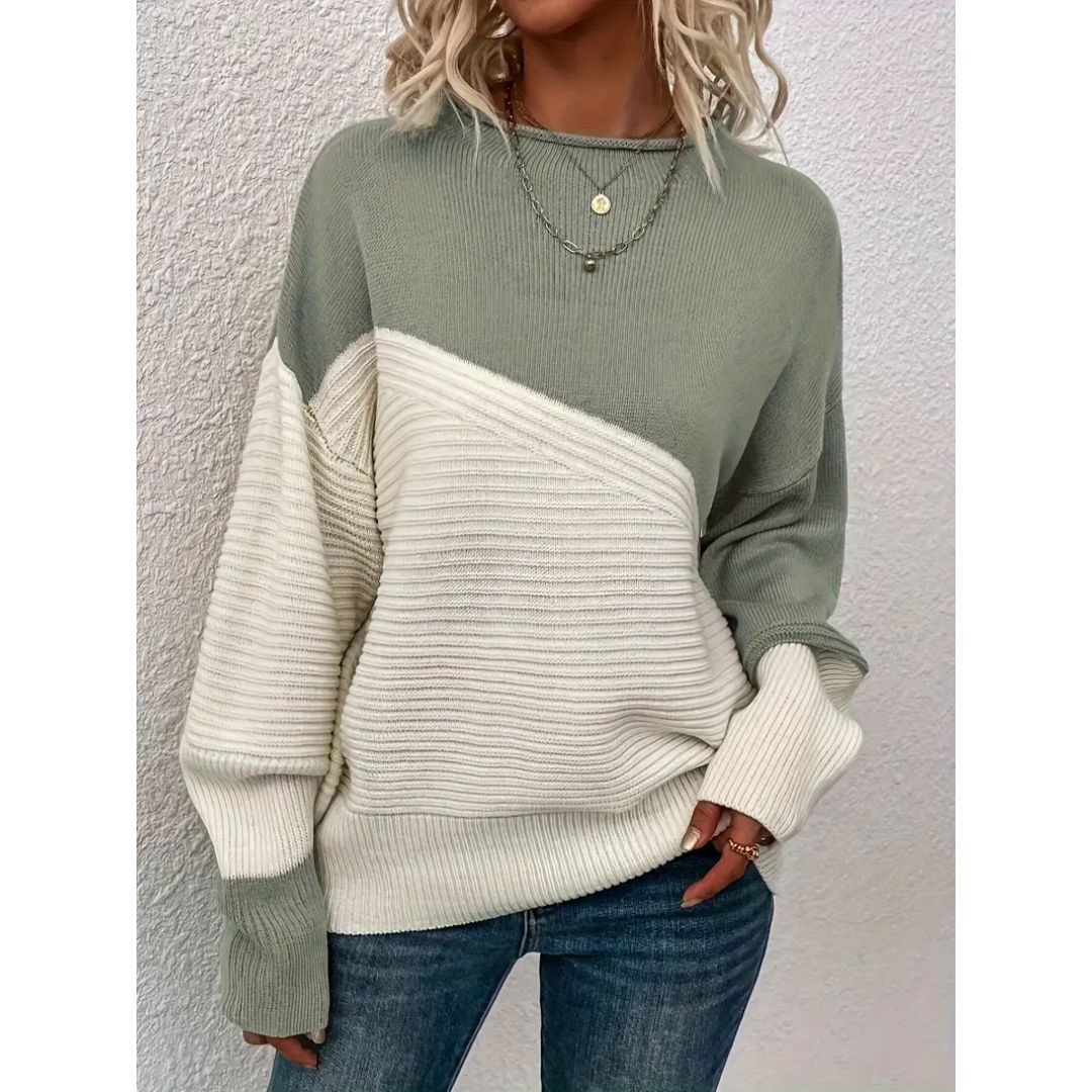 Moira | Stylish Long Sleeve Knit Jumper | Warm, Elegant, Winter Wardrobe Essential