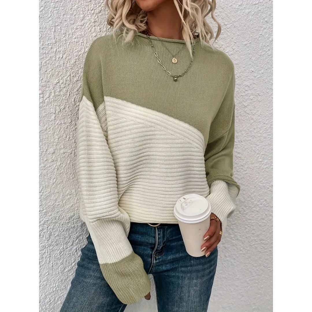 Moira | Stylish Long Sleeve Knit Jumper | Warm, Elegant, Winter Wardrobe Essential