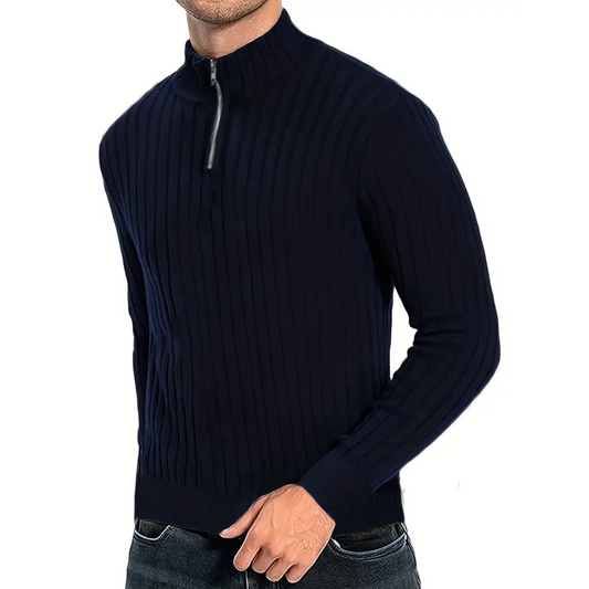 Finnian | Modern Men's Half Zip Jumper | Comfortable, Versatile, Stylish