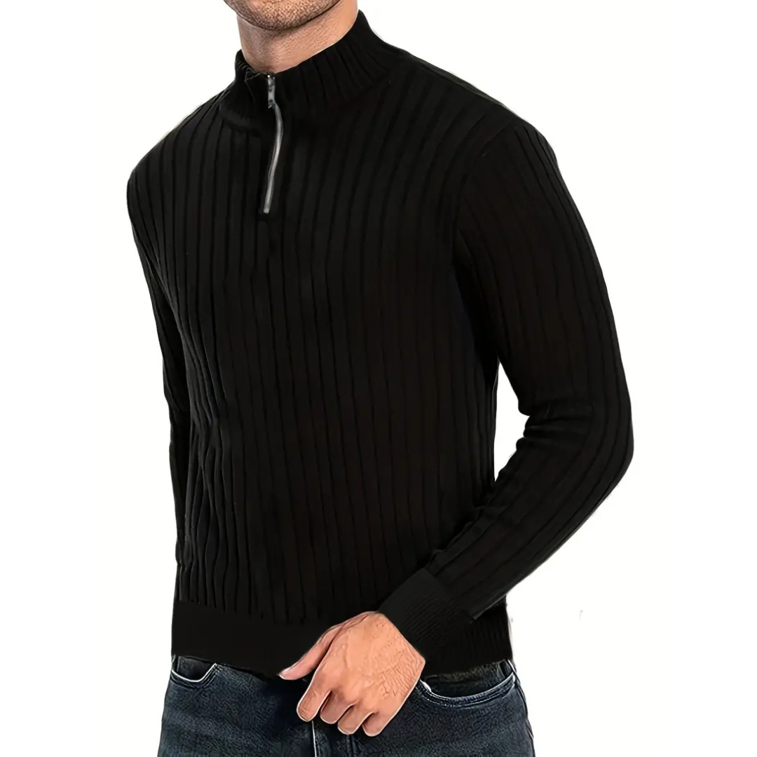 Finnian | Modern Men's Half Zip Jumper | Comfortable, Versatile, Stylish