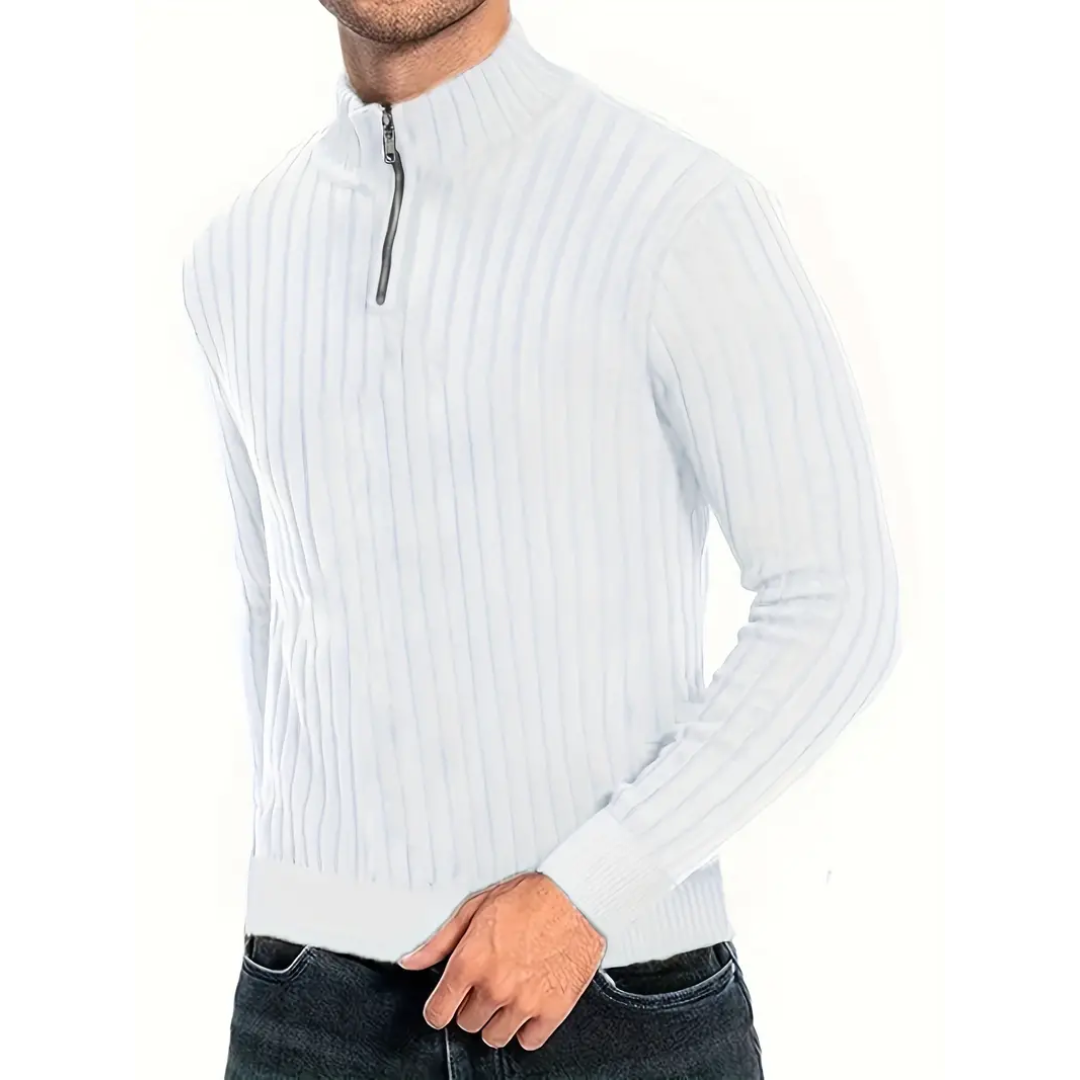 Finnian | Modern Men's Half Zip Jumper | Comfortable, Versatile, Stylish