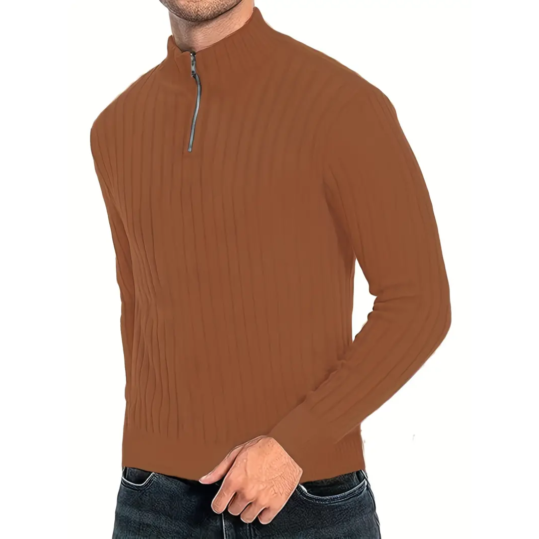 Finnian | Modern Men's Half Zip Jumper | Comfortable, Versatile, Stylish