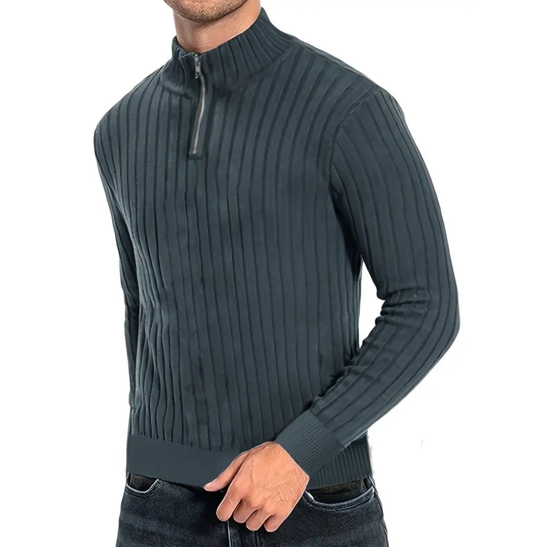 Finnian | Modern Men's Half Zip Jumper | Comfortable, Versatile, Stylish