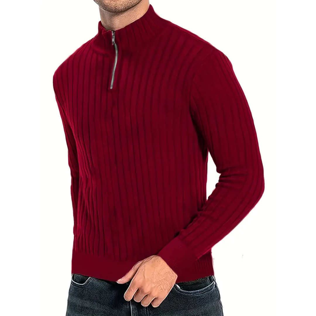 Finnian | Modern Men's Half Zip Jumper | Comfortable, Versatile, Stylish