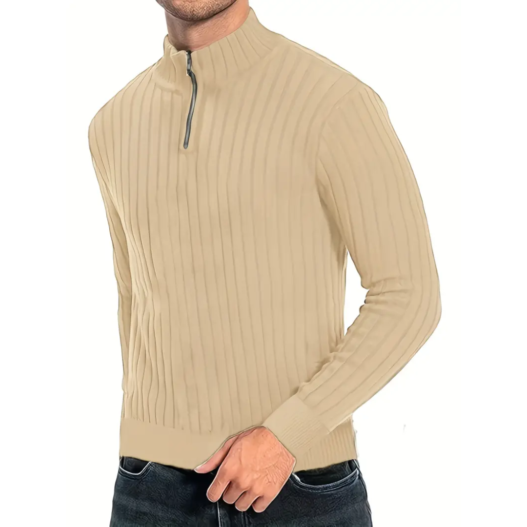 Finnian | Modern Men's Half Zip Jumper | Comfortable, Versatile, Stylish