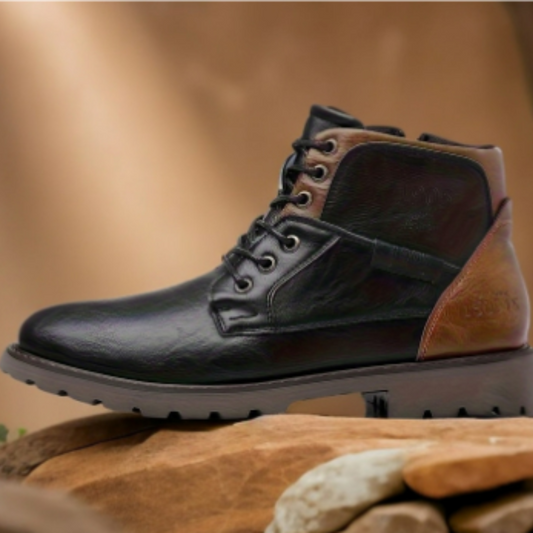 Finnian | Men's Premium Leather Ankle Boots | Stylish, Comfortable, Versatile