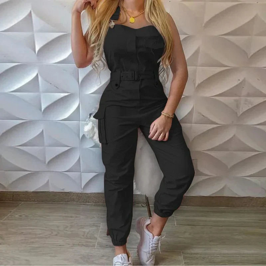 Monnica - Stylish cargo jumpsuit