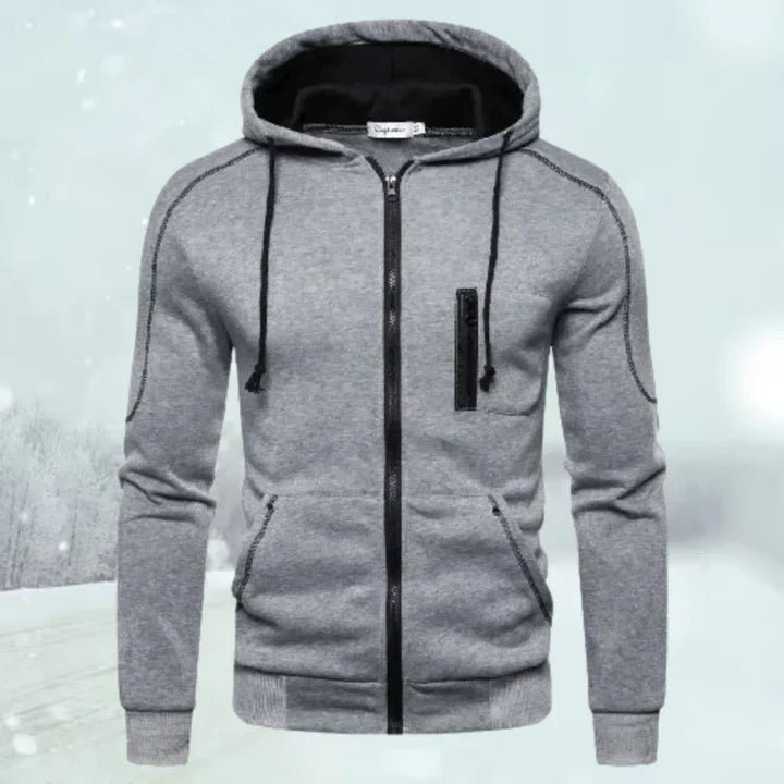 Ronan | Stylish Round Neck Pullover Hoodie for Men | Warm, Versatile, and Modern