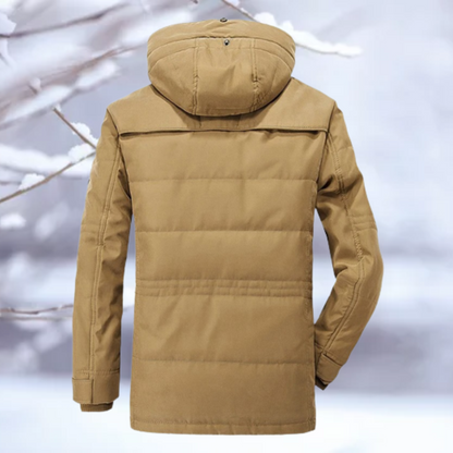 Celtic Haven | Men's Winter Insulated Coat | Stylish, Warm, and Versatile