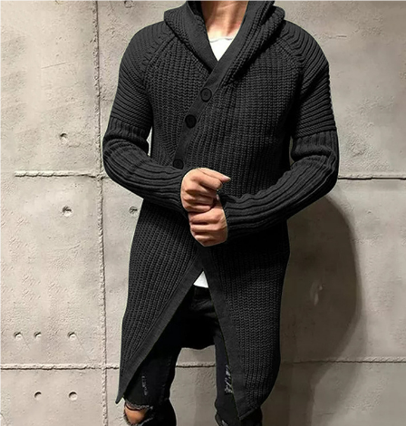 Donnelly | Luxurious Soft Knit Cardigan for Men | Stylish, Comfortable, Durable