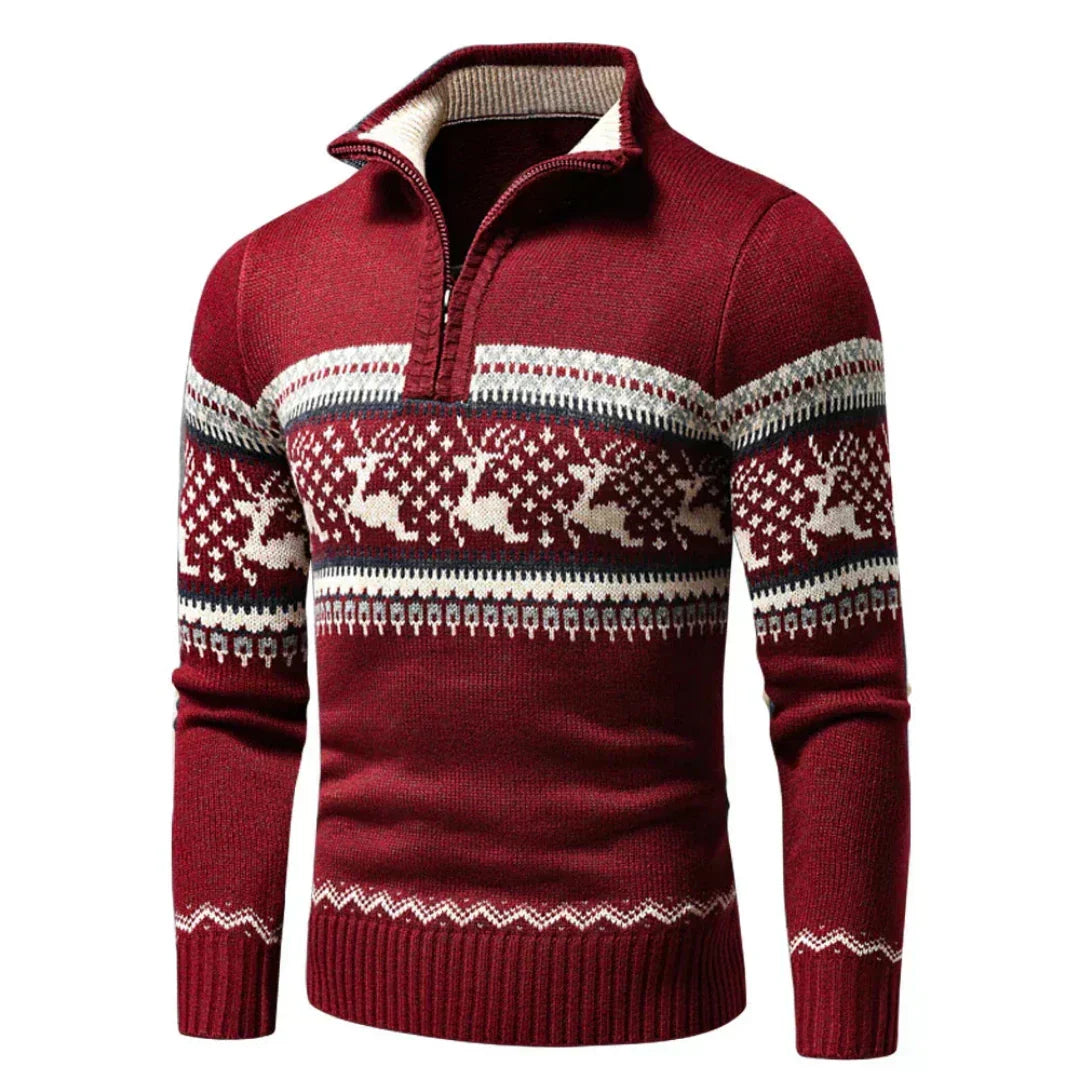 O'Sullivan | Luxurious Warm Knitted Jumper for Men | Stylish, Cosy, Festive Essential