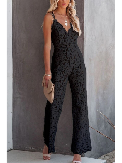 Eamon | Elegant V-Neck Jumpsuit for Effortless Style | Chic, Comfortable, Versatile