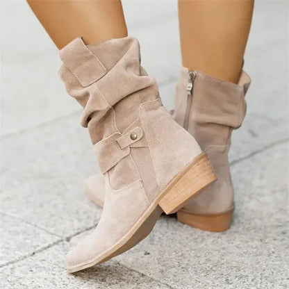 Aisling Casual Low Heel Ankle Boots | Trendy, Comfortable Everyday Footwear | Durable, Fashionable, Easy Care