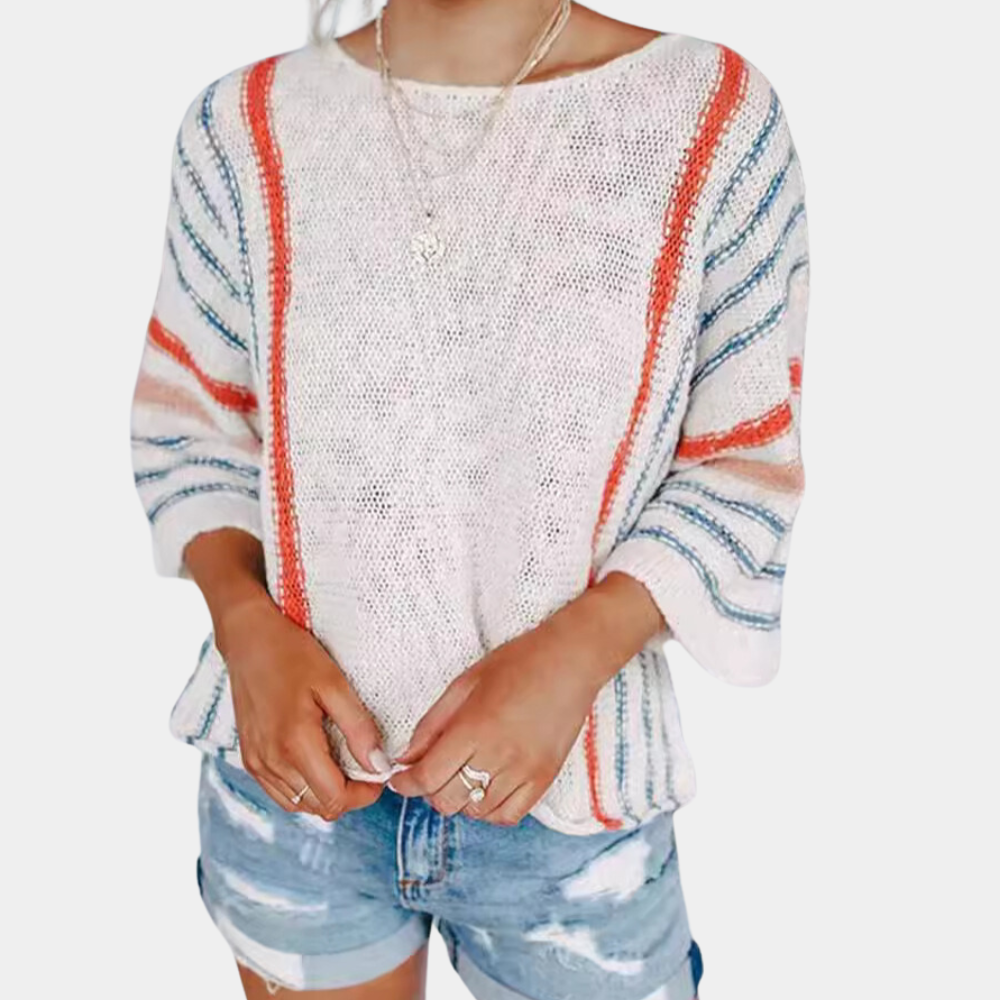 Vanna - Casual stylish loose knitted sweater