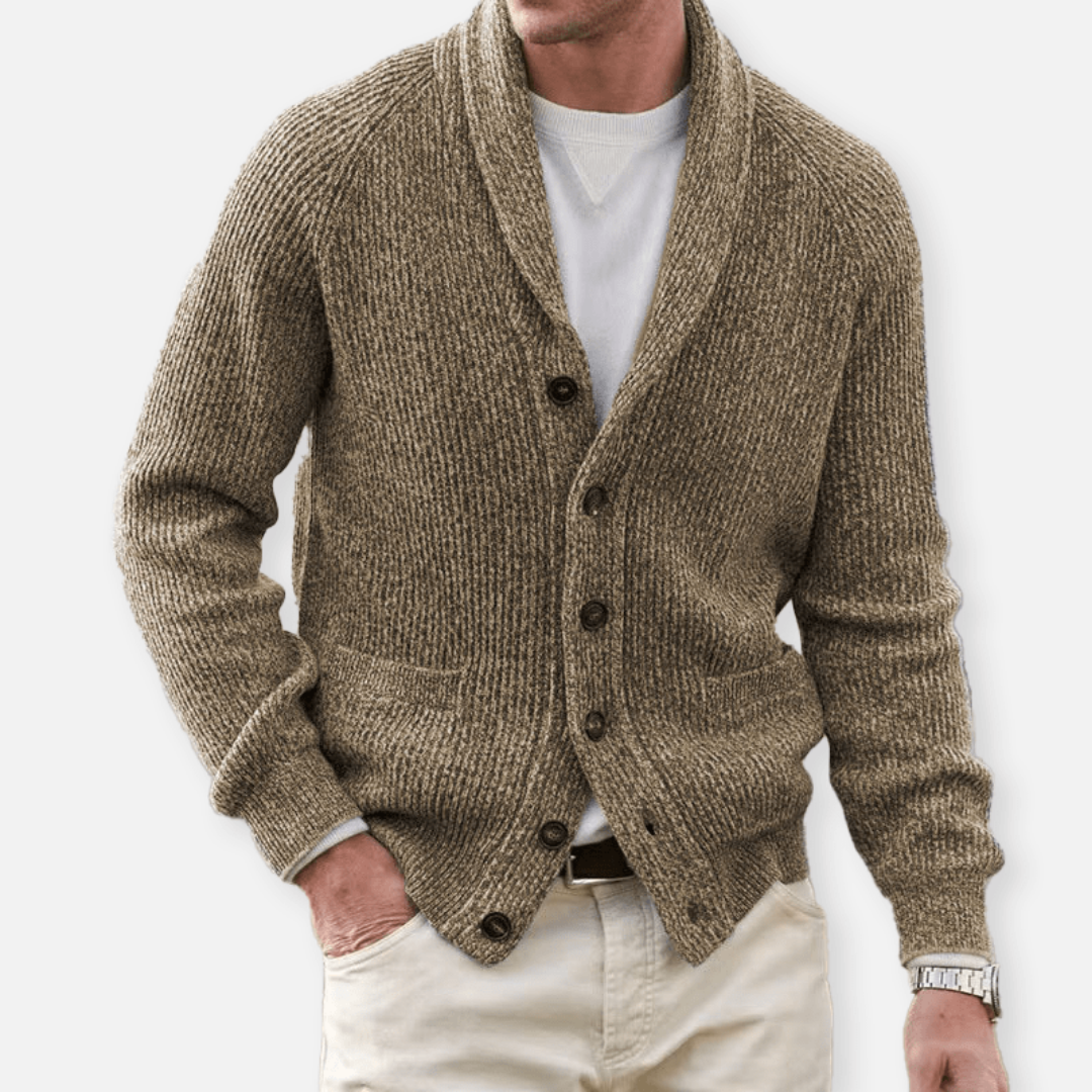 Keagan & Co. | Men's Chic Cardigan - Comfort Meets Contemporary Style | Warm, Versatile, Soft