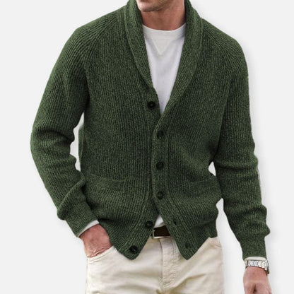 Keagan & Co. | Men's Chic Cardigan - Comfort Meets Contemporary Style | Warm, Versatile, Soft