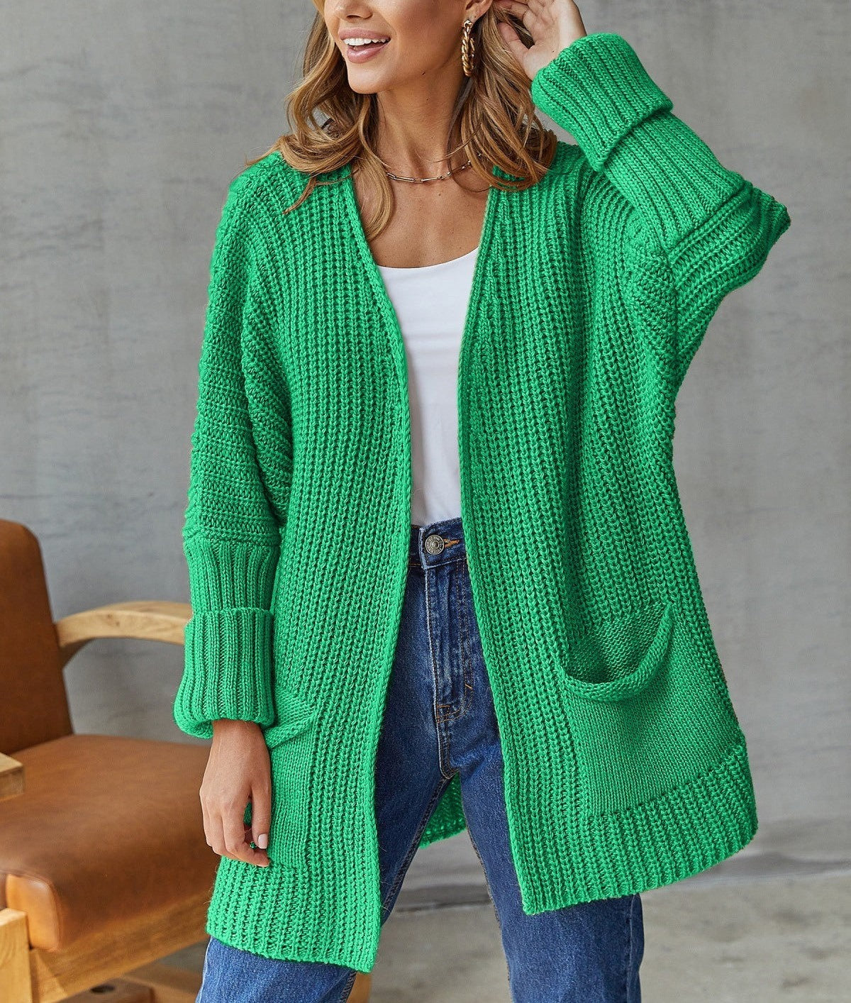 Zuri - Cozy loose knitted cardigan