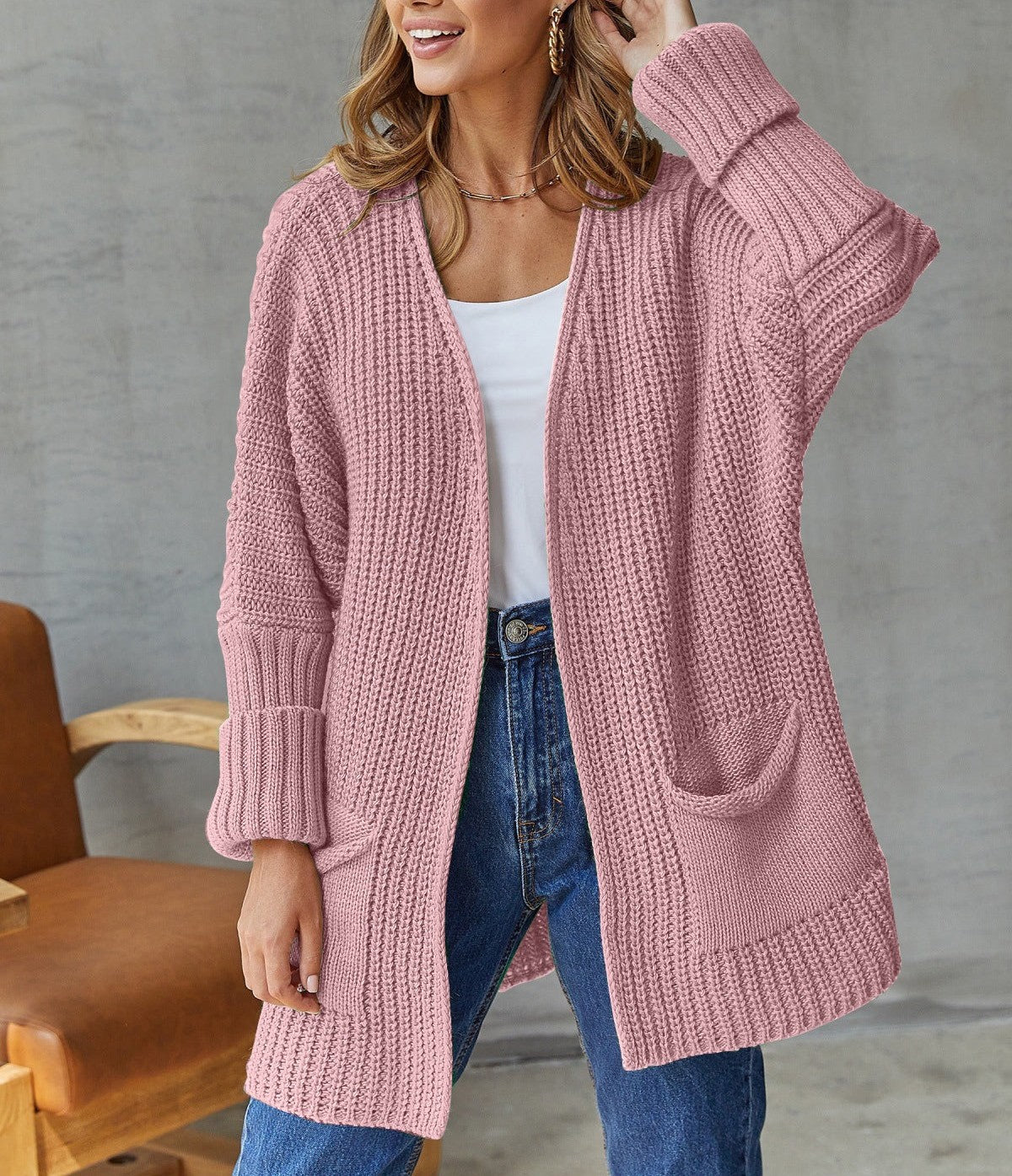 Zuri - Cozy loose knitted cardigan